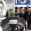 Merkel och Putin besökte ebm-papst